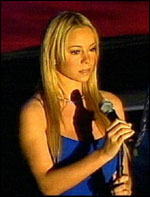 Mariah Carey Performing @The 2003 NBA All-Star Halftime Show 
