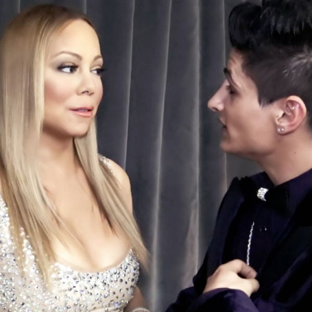 Mariah Carey moved to tears while meeting superfan | mcarchives.com