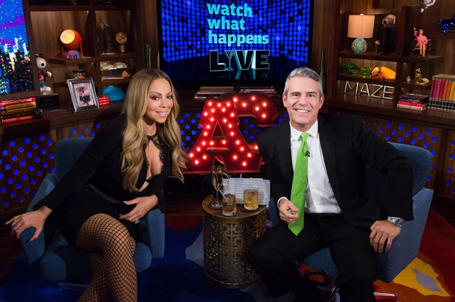 Andy Cohen looks back at Mariah's amazing moments | mcarchives.com