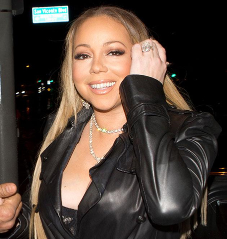 Mariah puts Packer's ring back on | The Mariah Carey Archives