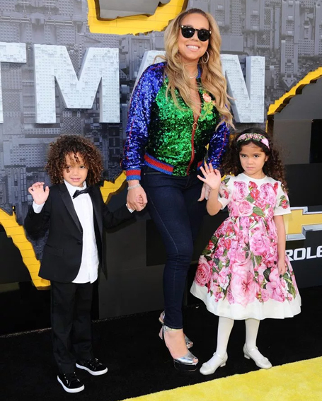 Mariah Carey at The Lego Batman Movie LA premiere | mcarchives.com