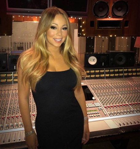 Mariah Carey is feeling better and back at work | mcarchives.com