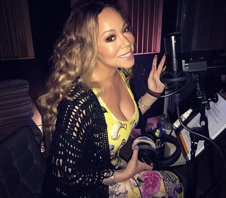 Mariah Carey shares sweet snap of her twins onstage | mcarchives.com