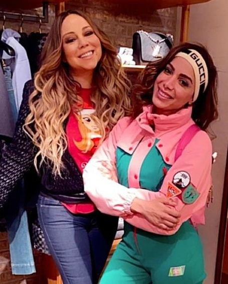 Anitta ran into Mariah Carey in Aspen | mcarchives.com