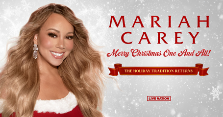 Mariah reveals Merry Christmas One and All! tour dates | mcarchives.com