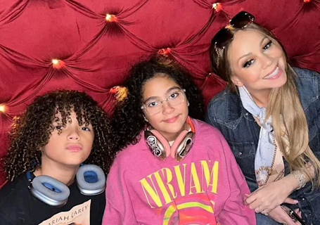 Mariah's twins Moroccan and Monroe look so grown up  | mcarchives.com