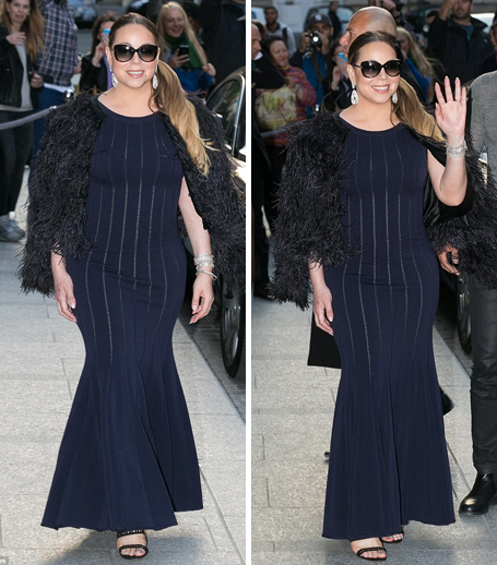 Mariah Carey Shows Off Her Hourglass Figure | The Mariah Carey Archives