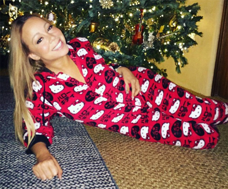 Mariah and Nick are spending Christmas together  | mcarchives.com