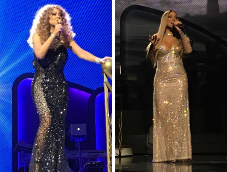 Mariah's fiancé and ring steal the spotlight at her concert | mcarchives.com