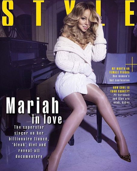 Mariah Carey covers Style magazine | mcarchives.com